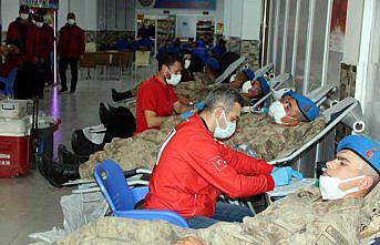 Safranbolu'da 714 Mehmetçik kan bağışı yaptı