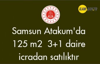 Samsun Atakum'da 125 m² 3+1 daire icradan satılıktır