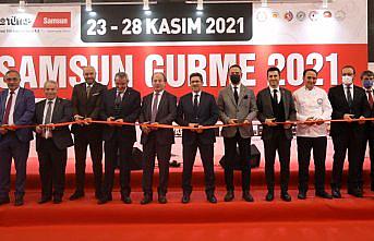 Samsun'da Gurme 2021 Gıda ve Yöresel Lezzetler Fuarı açıldı