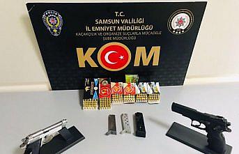 Samsun'da silah kaçakçılığı operasyonunda 3 şüpheli yakalandı