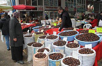 Sinop'ta bol yağış kestane rekoltesini 500 tona çıkardı
