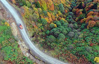 Trabzon'un 1600 rakımlı Hıdırnebi Yaylası'nda güz zamanı