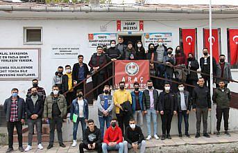 Üniversite öğrencilerine Araç'ın tarihi mekanları tanıtıldı