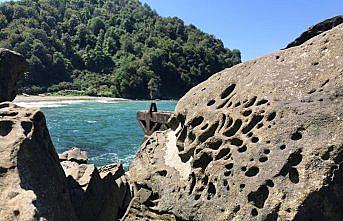 Zonguldak'ın Kireçlik sahili 