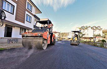 Altınordu'da altyapı ve asfalt çalışmaları sürüyor