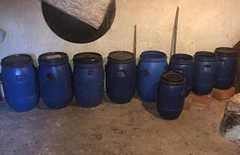 Amasya'da 500 litre sahte içki ele geçirildi