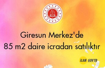 Giresun Merkez'de 85 m² daire icradan satılıktır