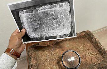 Giresun Adası'ndaki kazılarda 14. yüzyıla ait kitabe bulundu
