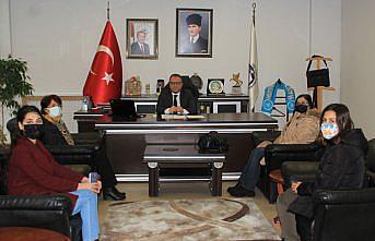 Havza Hayvanseverler Platformu'ndan Kaymakam Nayman'a ziyaret