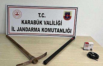 Karabük'te izinsiz kazı yapan 4 kişi suçüstü yakalandı