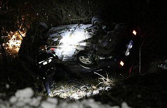Karabük'te uçuruma devrilen otomobildeki 2 kişi öldü
