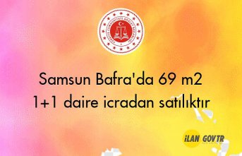 Samsun Bafra'da 69 m² 1+1 daire icradan satılıktır