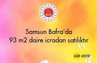 Samsun Bafra'da 93 m2 daire icradan satılıktır