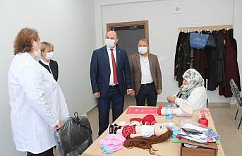 Taşova Milli Eğitim Müdürü Tümer, HEM kurslarını ziyaret etti