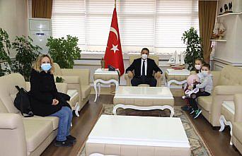 Vali Karaömeroğlu, vali olmak isteyen öğrenciyi makamında misafir etti