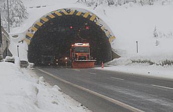 Bolu Dağı'nda hafif kar etkili oluyor