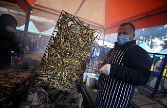 Düzce'deki Hamsi Festivali'nde 7 tona yakın balık tüketildi