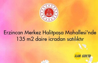 Erzincan Merkez Halitpaşa Mahallesi'nde 135 m² daire icradan satılıktır