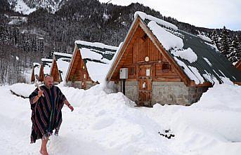 “Kaçkarlı Viking“ sert koşullara rağmen doğada yaşamaktan vazgeçmiyor