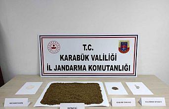 Karabük'te uyuşturucu operasyonunda 2 zanlı yakalandı