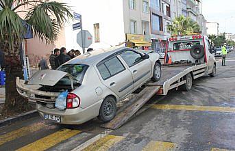 Ordu'da iki otomobilin çarpıştığı kazada 2 kişi yaralandı