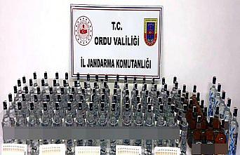 Ordu'da kaçak içki operasyonunda 2 kişi gözaltına alındı