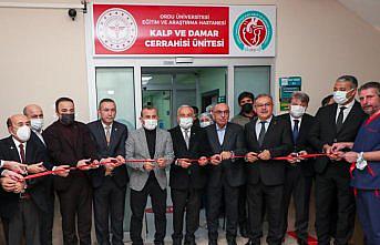 Ordu'da kardiyovasküler cerrahi ameliyathanesi açıldı