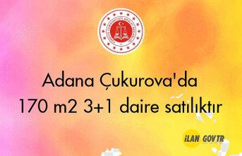 Adana Çukurova'da 170 m² 3+1 daire icradan satılıktır