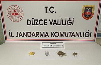 Düzce'de uyuşturucu operasyonunda 2 şüpheli gözaltına alındı