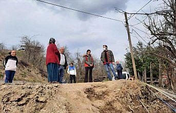 Karabük'te heyelan nedeniyle boşaltılan ev sayısı 21'e yükseldi