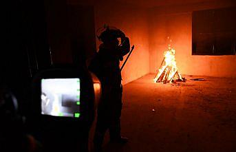 Karabük'te üniversite öğrencilerine tahliye ve yangın söndürme eğitimi verildi