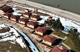 Ladik'te bungalov evler bulunan tatil köyü kiraya verilecek