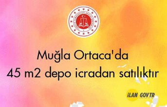 Muğla Ortaca'da 45 m² depo icradan satılıktır