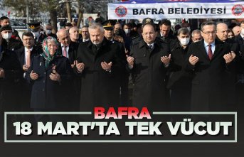BAFRA 18 MART'TA TEK VÜCUT