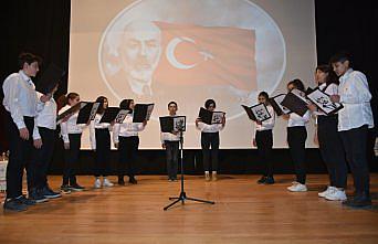 Boyabat'ta İstiklal Marşı'nın kabulünün 101. yılı kutlandı