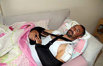 Domuz saldırısı sonucu yaralanan kişi tedavisinin ardından taburcu edildi