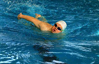 Down sendromlu milli yüzücünün şimdiki hedefi antrenörlük