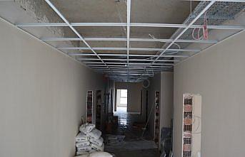 Düzce'de yeni itfaiye binasının inşasında son aşamaya gelindi