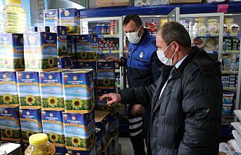 Havza'da marketlerde fiyat ve stok denetimi yapıldı