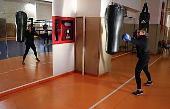 Karabük'te kadın boksörler başarılarıyla gençlere örnek oluyor