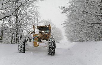 Ordu'nun yüksek kesimlerinde kar kalınlığı 1,5 metreye ulaştı