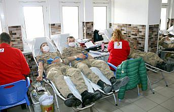 Safranbolu'da Mehmetçik kan ve kök hücre bağışı yaptı