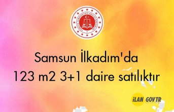 Samsun İlkadım'da 123 m² 3+1 daire icradan satılıktır