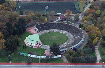 Samsun'da amfiteatr TEKNOFEST için hazırlanıyor