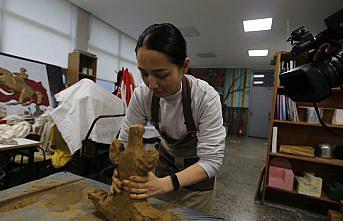 Yabancı öğrenciler seramik eserlerle ülkelerini tanıtacak