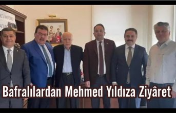 Bafralılardan Mehmed Yıldıza Ziyâret
