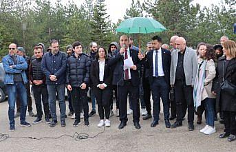 CHP Kastamonu İl Başkanlığı satışa çıkarılan arsada kültür merkezi yapılmasını istedi