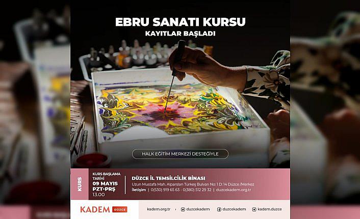 Düzce KADEM İl Temsilciliğinin kadınlara yönelik kurslarına kayıtlar başladı
