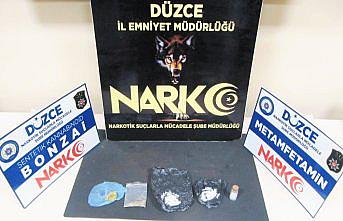 Düzce'de uyuşturucu operasyonunda yakalanan zanlı tutuklandı