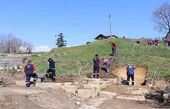 Düzce'deki antik kentte kazı çalışmaları sürüyor